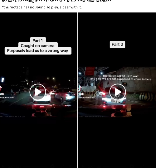 被指关卡开路误导驶入罗里车道索贿,古玛:已调查涉案2交警