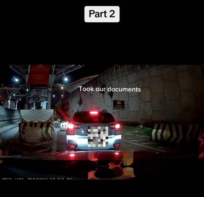 被指关卡开路误导驶入罗里车道索贿,古玛:已调查涉案2交警