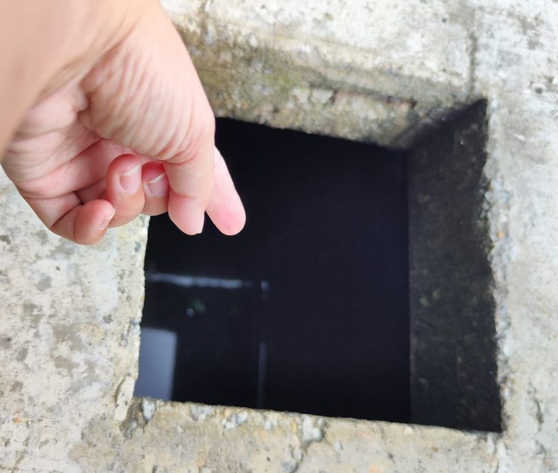 （已签发）柔：【民生特工队】哥文茶路沟盖崩塌，坑洞深陷危及路人