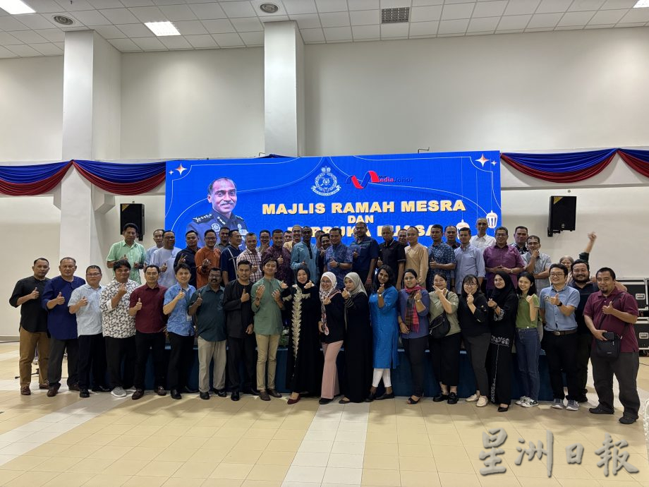 (已签发)柔:柔总警长:媒体是警方伙伴 共同打击罪案