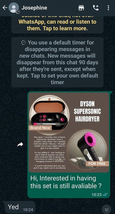 （已签发）柔：狮城二三事：送二手名牌货骗局 狮城一周50人上当