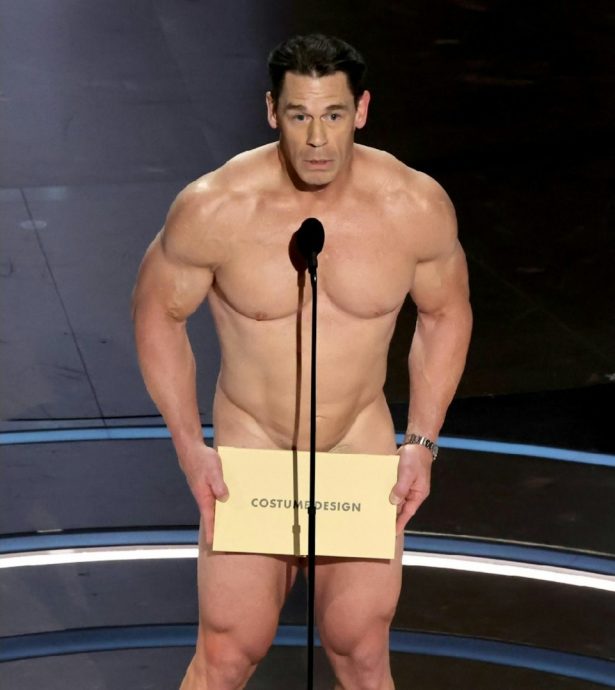 约翰席纳奥斯卡裸体颁奖爆红 成人网234万时薪邀脱光直播