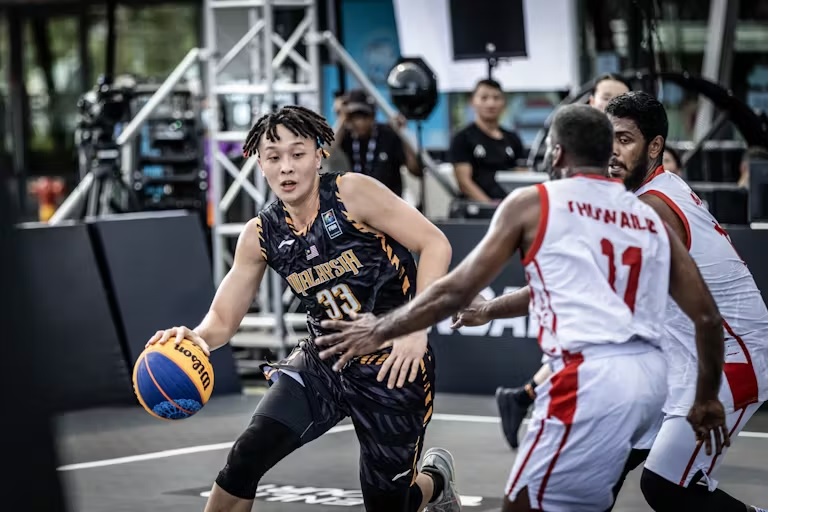 FIBA 3X3亚洲杯篮球赛| 正赛2战皆微差惜败强旅 大马男篮出局赢掌声