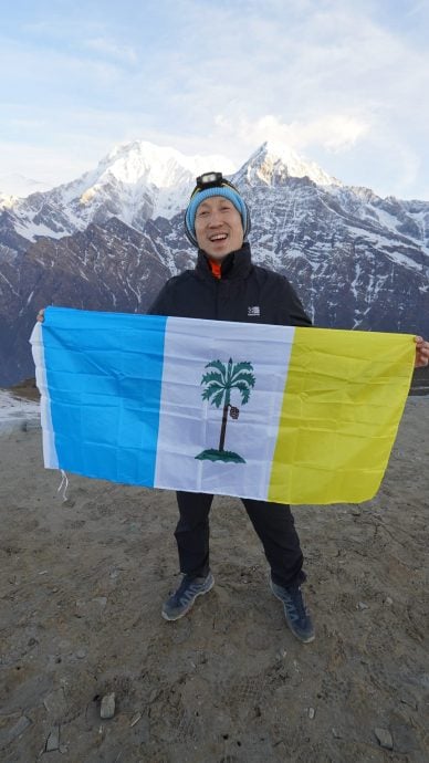 有故事的人-视障也能勇闯高山 袁伟强以行动诠释精彩人生