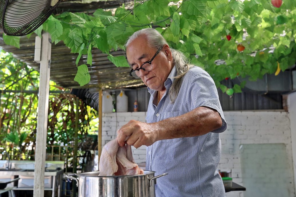 29/4(大北马/私房好菜)六叔骆天明:鸡丝河粉