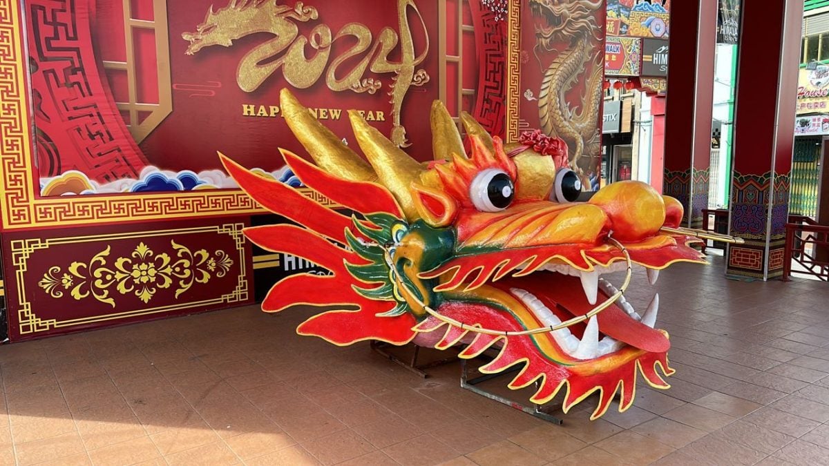 “龘龘龘”龙头“不翼而飞” 原来配合改道暂时拆除