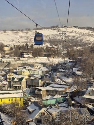 【哈萨克斯坦】阿拉木图──被雪山环绕的苹果之城