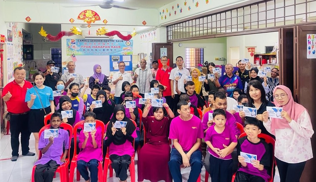 东:东姑朱比里:彭政府发出45万令吉予州内特殊儿童中心