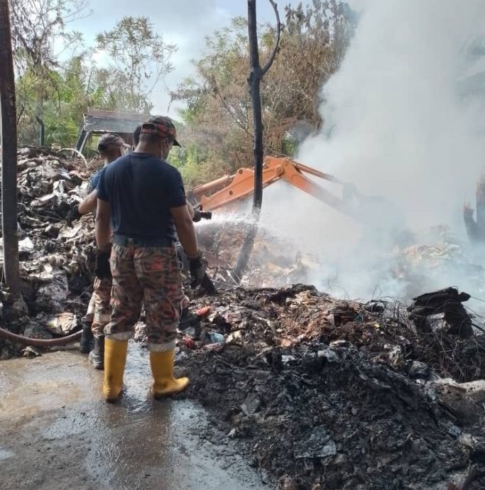 东：二手商品工厂大火狂烧3天 火势终被扑灭