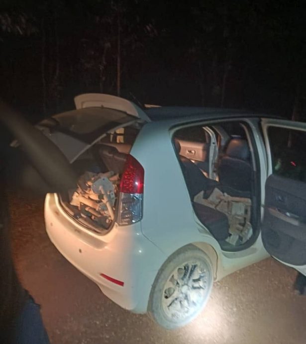 东:凌晨闯工地偷铁 遭逮捕人赃并获