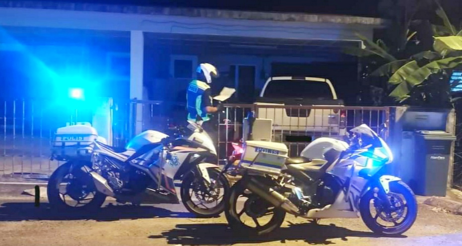 东:开斋节返乡过节或度假民众,可以向文德甲警察局申请巡逻