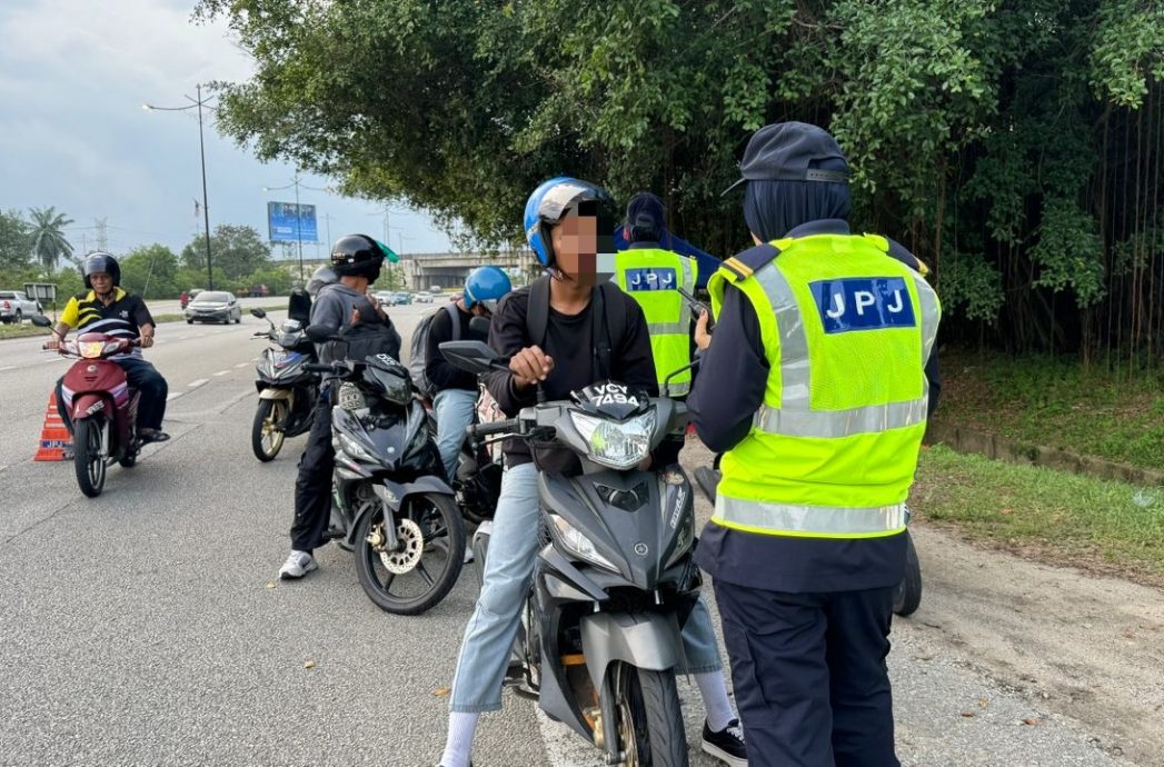 东:彭陆交局佳节特别行动结束 18日发1万3罚单