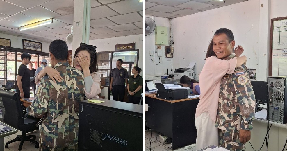 中国孕妇坠崖案当事人 时隔5年返泰感谢救命之恩