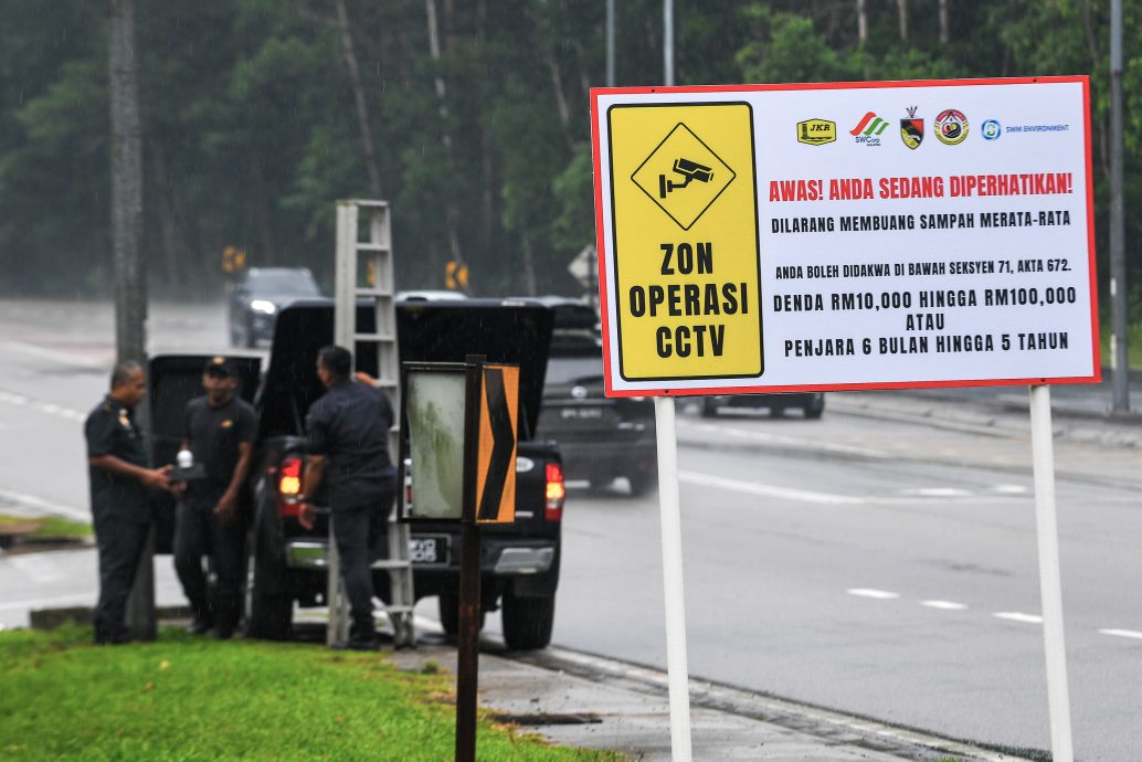 全国/垃圾往车外丢问题没完没了,SWCorp今年安装56架闭路电视揪垃圾虫