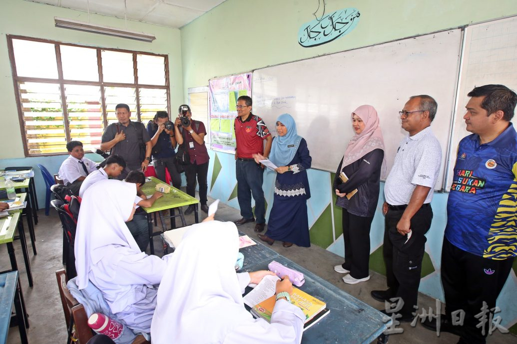 全国/法丽娜:临时课室策略缓解校园拥挤