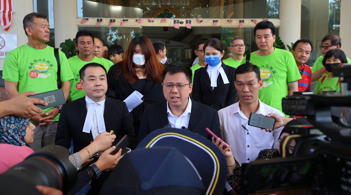 全国/关丹高庭驳回抢救猫山王联盟司法审核,农民需承担60万令吉堂费。