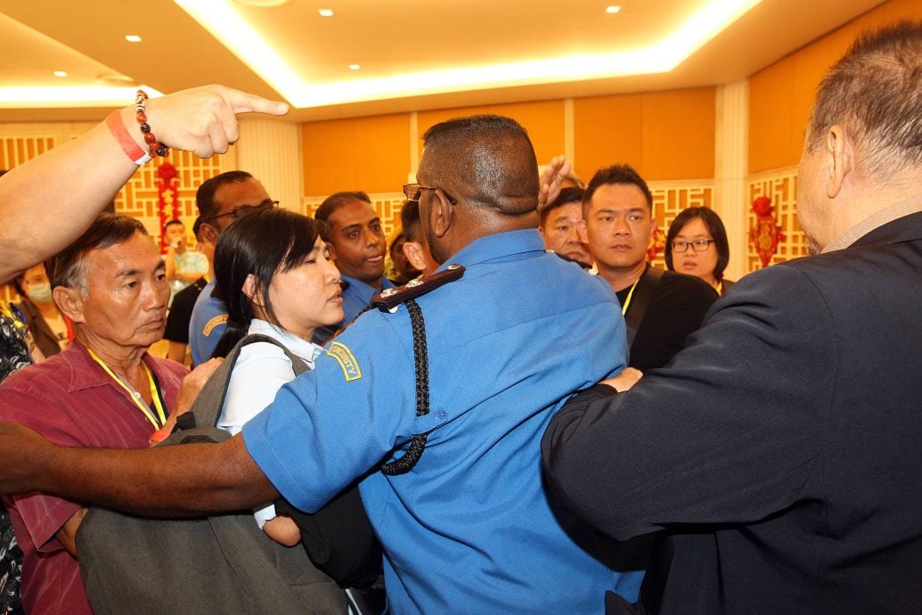 取代/补图-雪隆海南会馆召开特大/多图