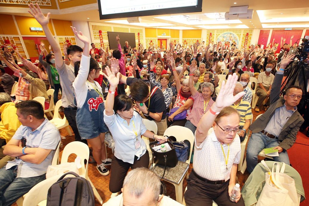 取代/补图-雪隆海南会馆召开特大/多图