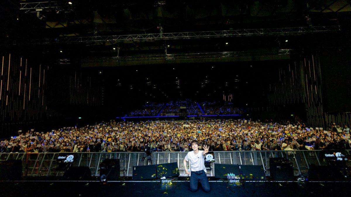 圭贤自曝演出前夕抱恙失声 硬撑2小时唱跳展超实力 