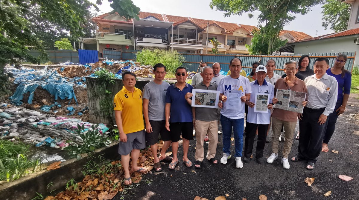(大北马)焦点地区:甘榜峇鲁团结园;快修复,别搞到人命伤亡才来