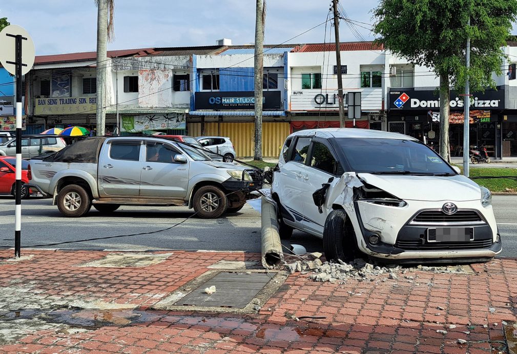 (大北马)玛朱路死亡车祸,摩托车骑士当场死亡