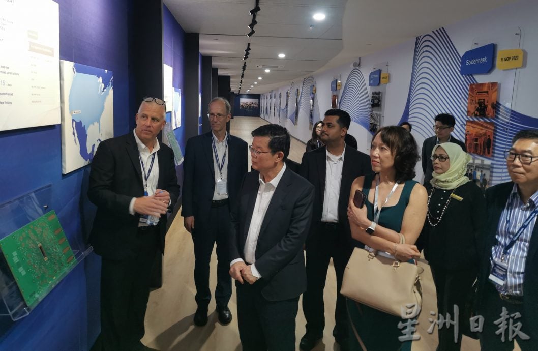 (大北马)美国迅达科技公司在槟总投资2亿美元设立其在东南亚的第一家大型绿色工厂