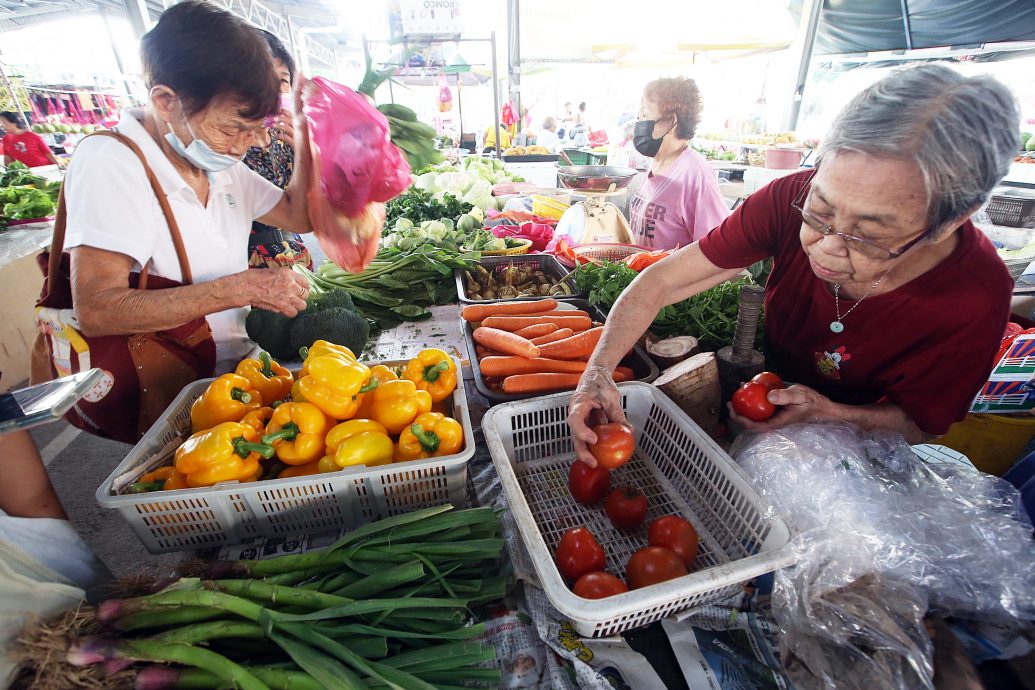 大都会 /ME03头/ 菜价便宜，蕹菜每把才2令吉 / 9图  