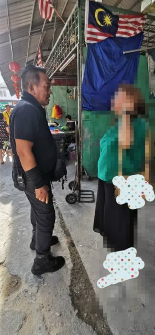 大都会/女小偷前后2天出现在安邦太子园早市和Expo巴刹