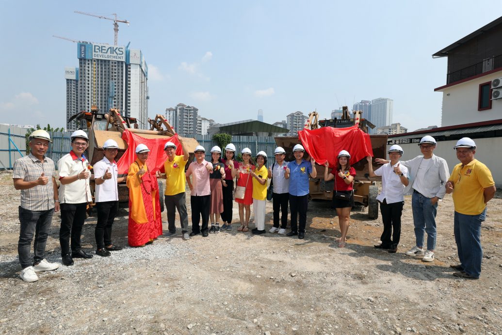 大都会/早报可以做头/蕉赖观音堂动土典礼+筹经费/3图 