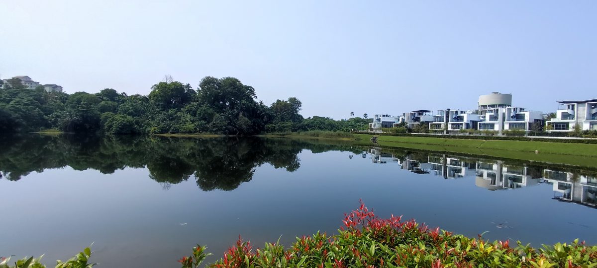 大都会/封面/新街场Lakefields居民投诉滞洪池将被开发/16图