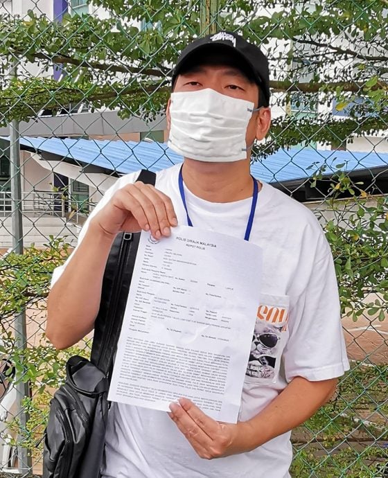 黑警勒索越堤族事件再爆一单!事主:警察拿证件来打抢,我非常生气!