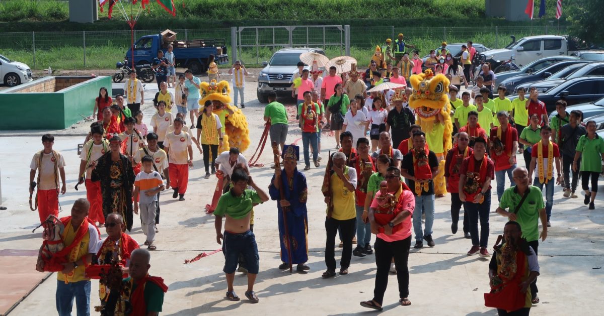 *已签发*柔︰昔善福宫迁新庙,终摆脱水灾窘境