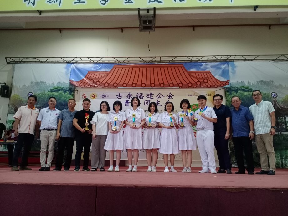 **已签发**柔：古来中学华语辩论赛，太子城国中一校夺冠