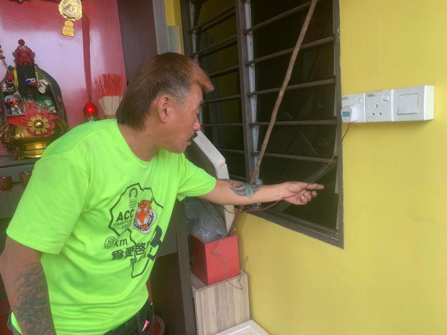 *已签发*柔:江加埔来一天内发生两宗破门行窃案