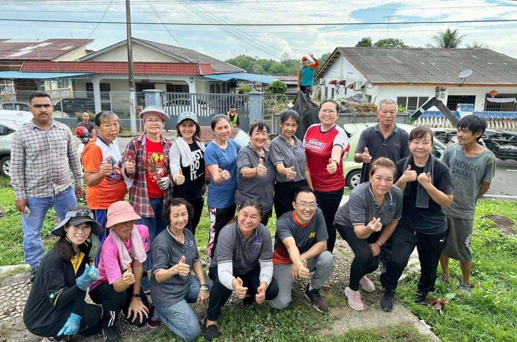 *已签发*(社区版头条之一)柔:士乃新村睦邻计划委员会举办清洁运动