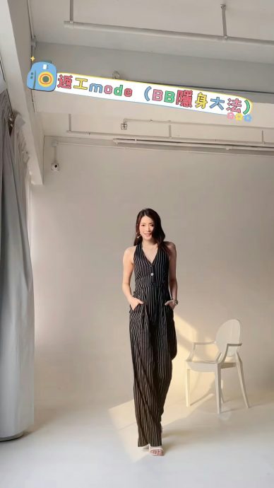 怀孕23周身形依旧纤细 连诗雅穿搭巧妙收起孕肚