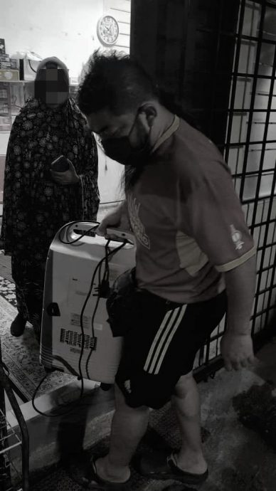 患难见真情!巫男癌末生前居家照护 华妇代借氧气机相助