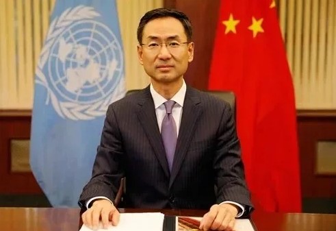 感谢国际社会关心台湾 耿爽发言引不满