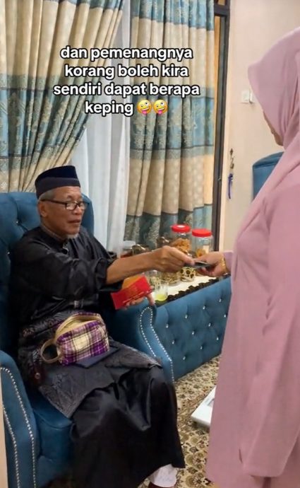 按体重派青包!减重12公斤奖RM300 祖父创意背后有深意