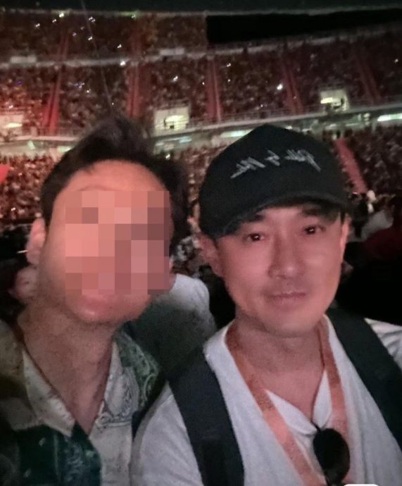 撇下林峰普吉岛会王嘉尔 张馨月三人危坐摩托车全被拍