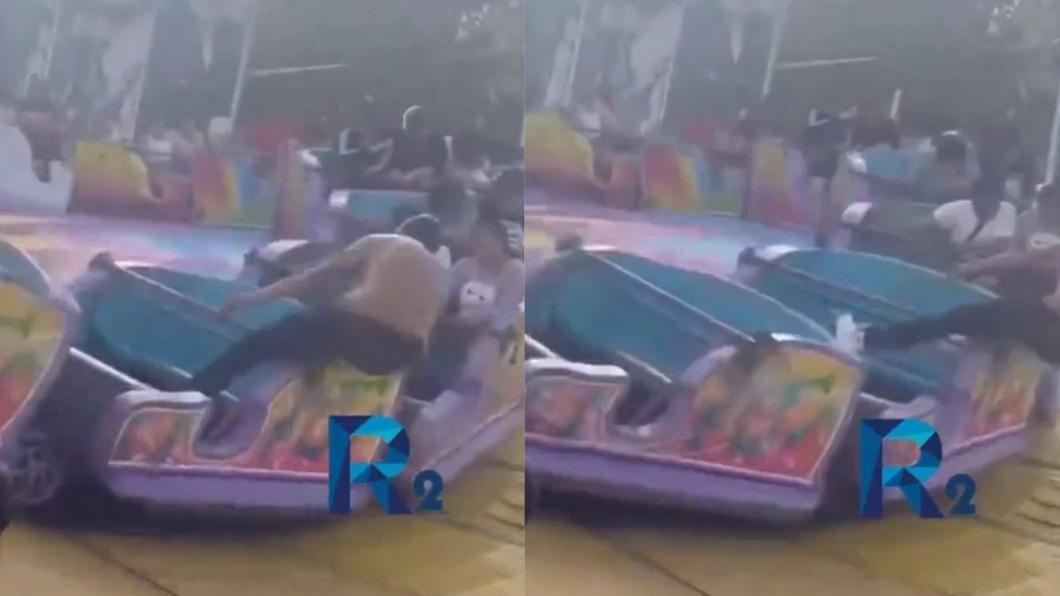 无视规定游乐设施上“超嗨热舞” 男子下秒遭抛飞撞破头亡