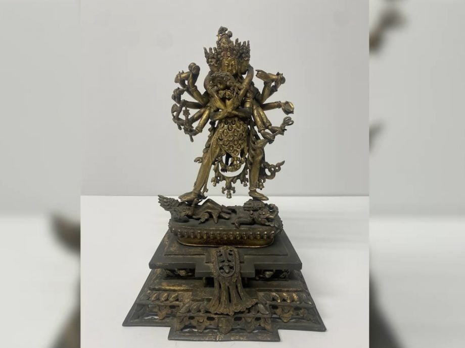 明清藏传佛教文物回家 美国归还38件流失文物