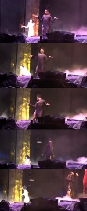 暴雨中唱《妥协》全身湿透 粉丝赞蔡依林太敬业