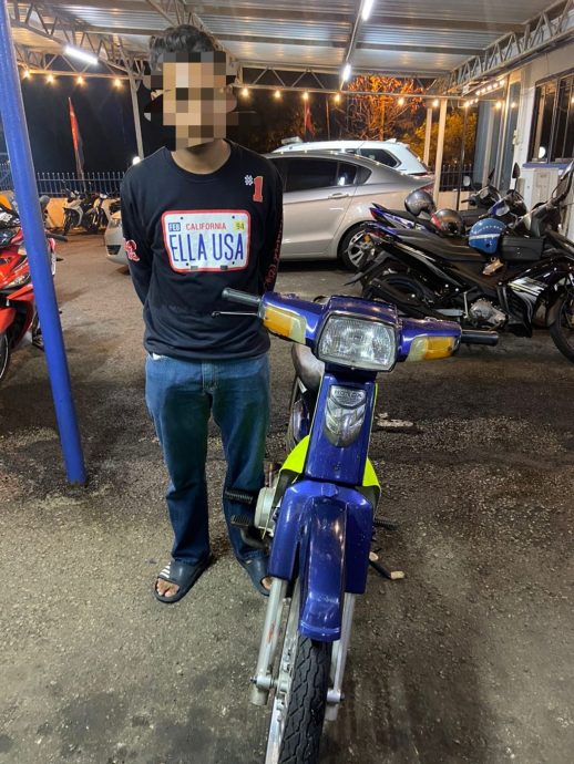 柔︰ 危险鲁莽驾驶  警逮捕骑士助查