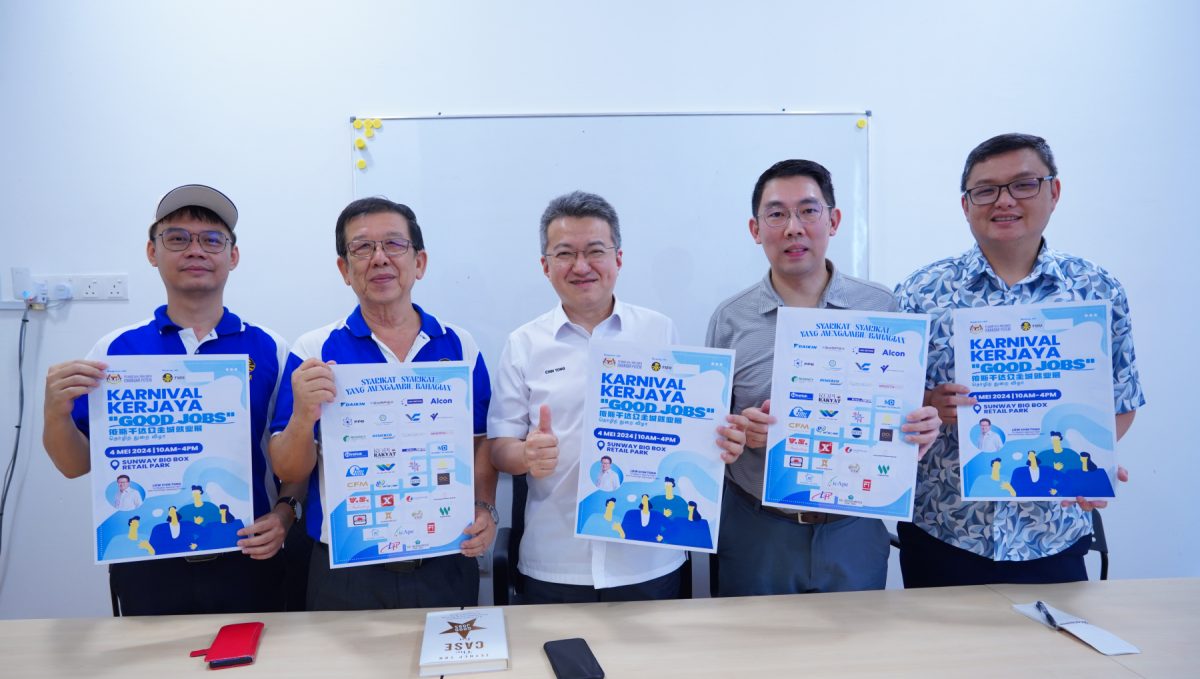 柔: 依城就业展5月初开跑 千个超过RM3500薪资职缺要请人