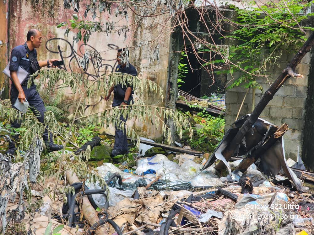 柔： 市中心空置建筑火患  嘉福尼：已调查清理