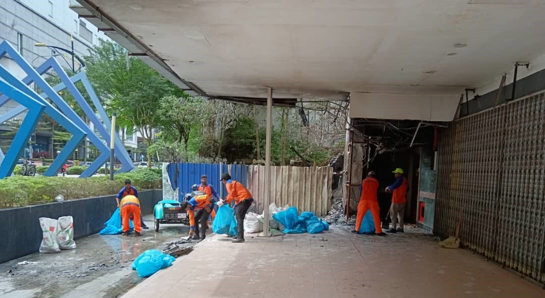 柔： 市中心空置建筑火患  嘉福尼：已调查清理