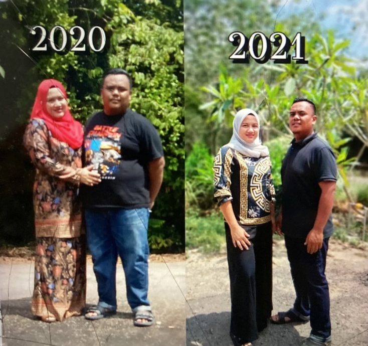 柔： 月甩8.3公斤 减肥赛夺冠  拉惹巴特鲁与妻互鼓励增决心