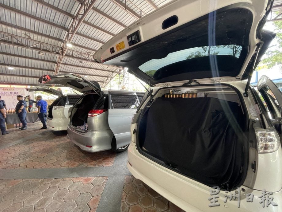 柔:新闻:休旅车载满免税酒出外,2男子落网