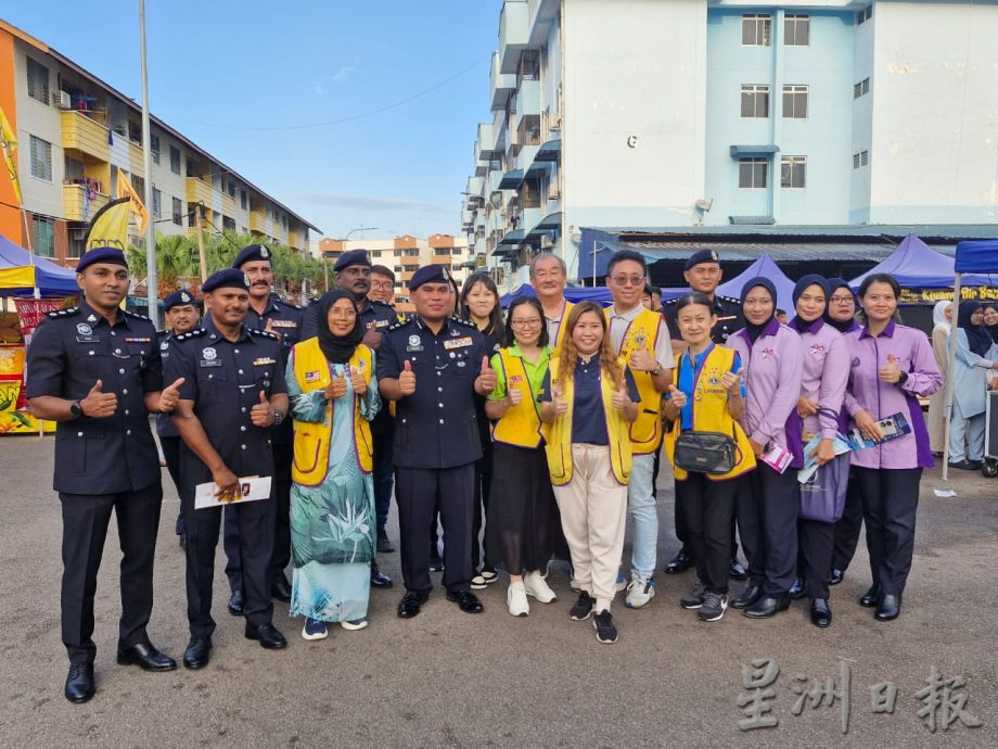 柔:版二头条:新闻:銮警举办安全行动推介礼 确保民众出行安全